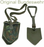 Original Bundeswehr Klappspaten Feldspaten Klappschaufel...