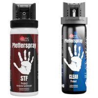 Pfefferspray, "HelpMe" STF 50 ml oder CLEAR 60 ml